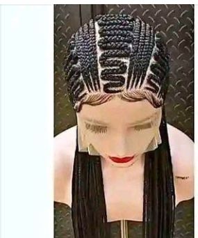 Human hair and braided wigs for sale at ikorodu