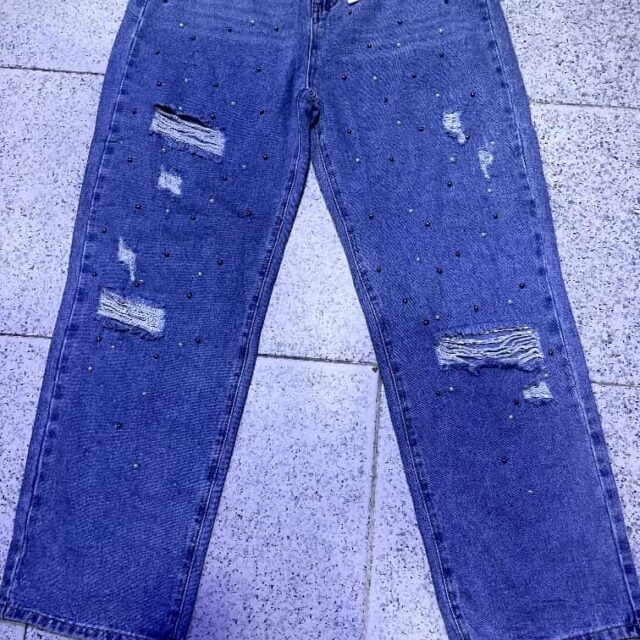 Ladies jeans for sale at Yaba market