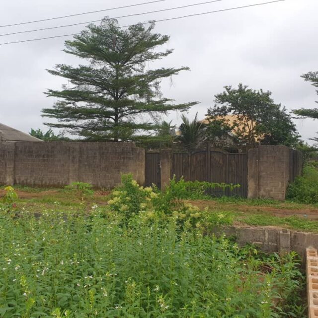 A plot of land for sale at ikorodu