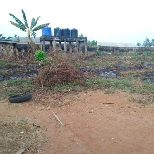 A plot of land for sale at ikorodu