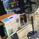 Solar fan 17.2 inches sale in Alaba international market ojo