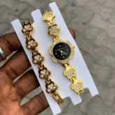 Avoidable wristwatch and bracelet set at ojo alaba