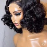 Curly closure for sale at balogun market