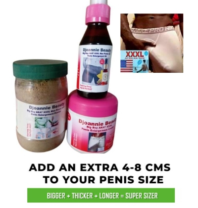 Big Boy AK 47 XXXL Penis Enlargement Cream, Oil and Powder Tea