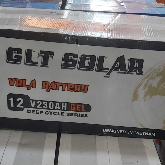 Original Solar block batteries 230ah