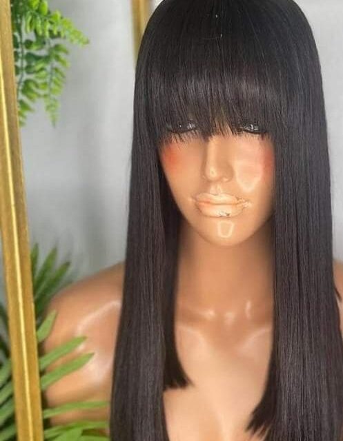 Curly human hair wigs for sale at ikorodu