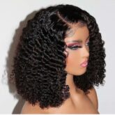 Curly closure for sale at balogun market