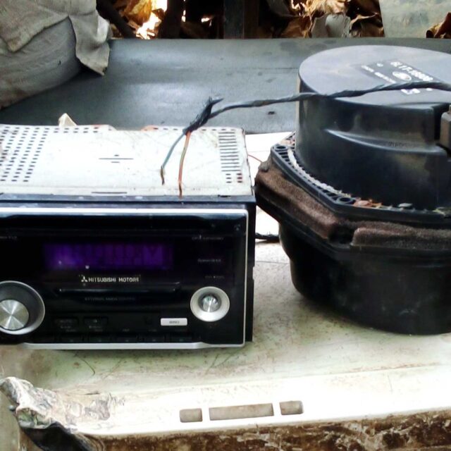 Car Stereo with speakers for sale at Jankara Market