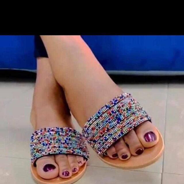 Designer slippers for sale at ikorodu