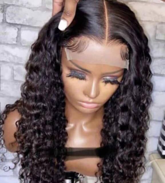 Bone straight human hair wigs for sale at balogun market