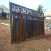 Different designs of iron Gate for sale at ikorodu