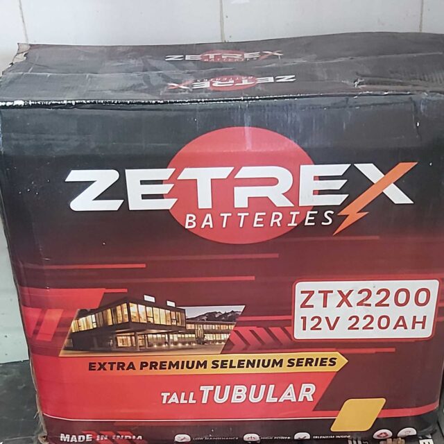 Original Solar tubular batteries 230ah