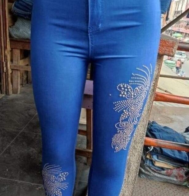 Designer jeans for sale at ikorodu