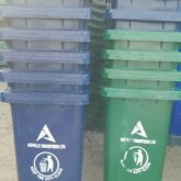 120L Black Waste Bins | Industrial Waste Bins – Orile Coker