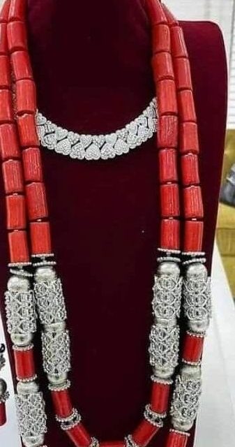 Ceremonial beads for sale at ikorodu