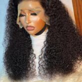 Curly closure for sale at balogun market