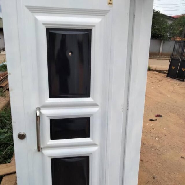 Foreign Steel doors for sale at Coker Orile market STI