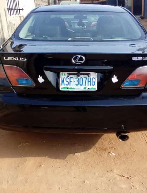 Nigeria Used Lexus car for sale at Ijankara market