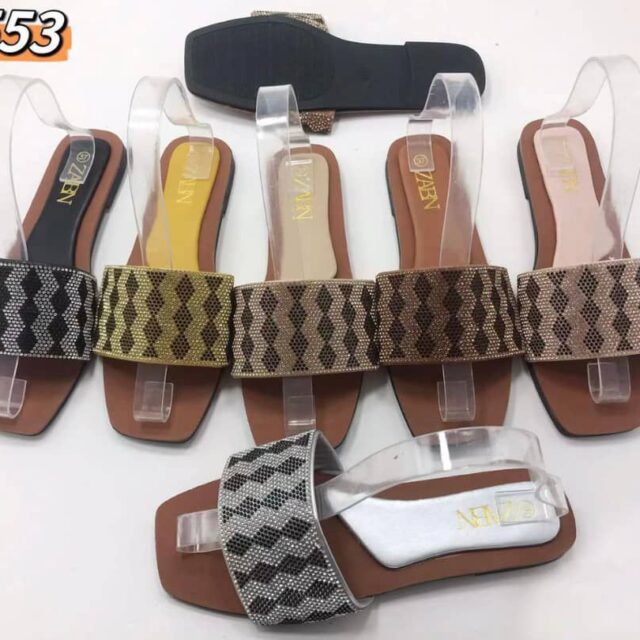 Designer ladies slippers for sale at ikorodu