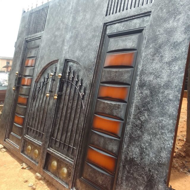 Iron gate for sale at ikorodu