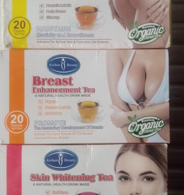 Aichun Beauty Skin Whitening tea, Butt Tea, Breast tea