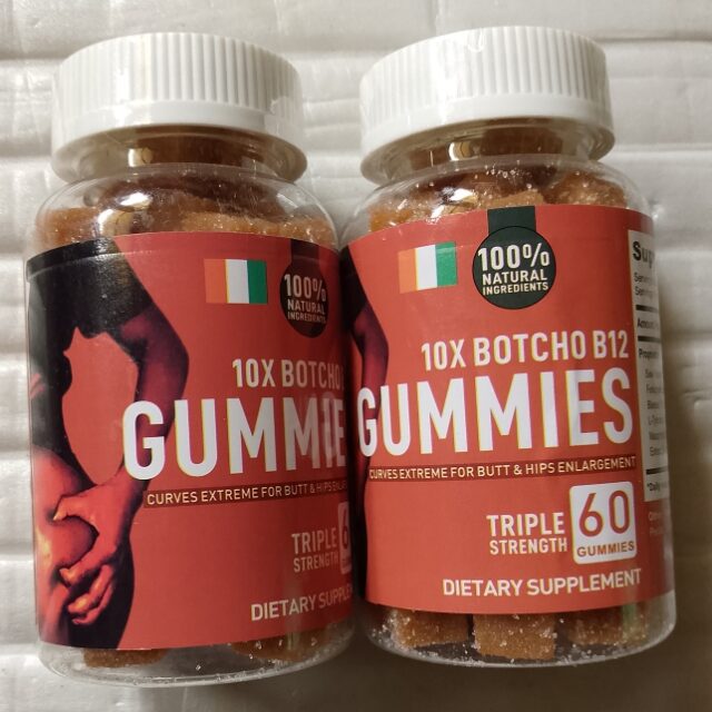 10x Botcho B12 Gummies for Butt and Hips Enlargement