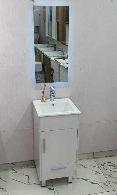 Cabinet basin & mirror