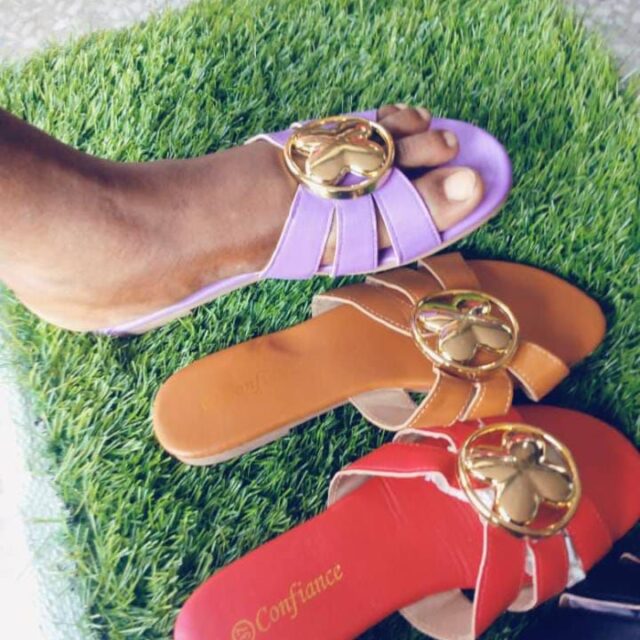 Ladies designer slippers for sale at ikorodu