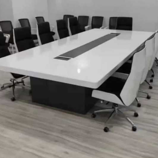 Conference table and chairs