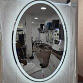 Mirrors and floor drain any sizes is available