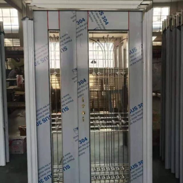 Glass doors for sell at orile coker STI market