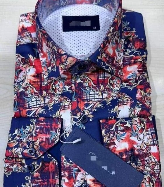 Designer packing shirts for sale at oshodi market