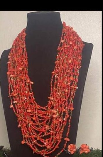 Ceremonial beads for sale at ikorodu