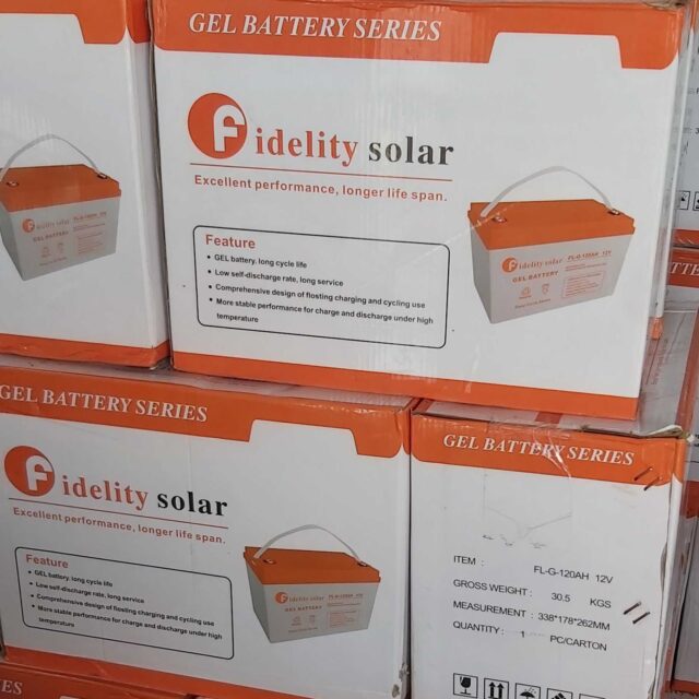 Original Solar block batteries 230ah