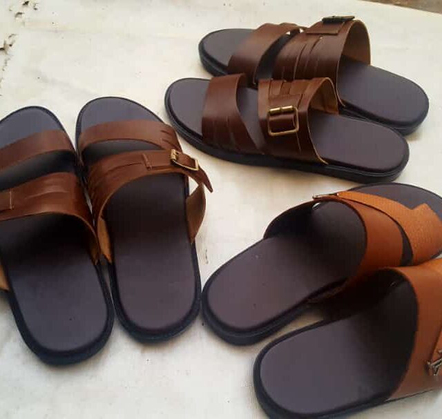 Palm slippers for sale at ikorodu