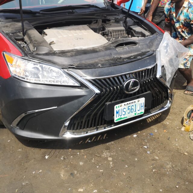 Front and back bumper for sale at ladipo market