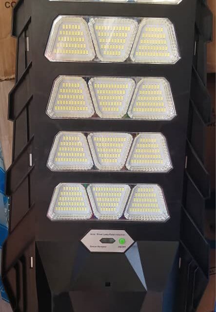 Solar lights for sale at Alaba international market