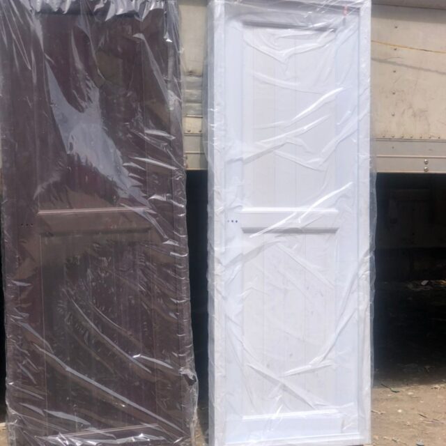 Nigeria toilet door PVC available at Agric market Coker Orile