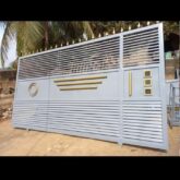 Different designs of iron Gate for sale at ikorodu