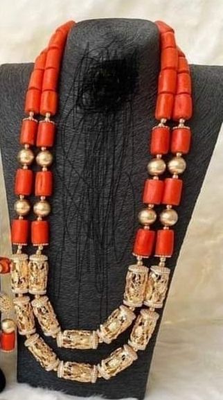 Ceremonial beads for sale at ikorodu