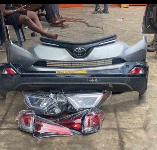 Front and back bumper for sale at ladipo market