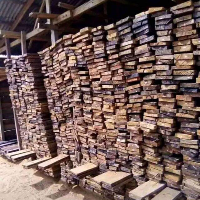 Wood for sale at ikorodu