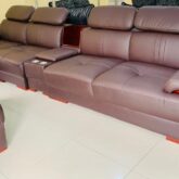 L Shape Leather Sofa for sale at ikeja