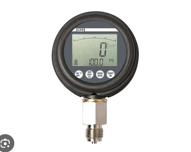 O-10 bar high pressure gauge