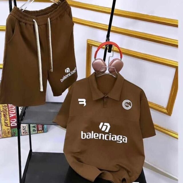 Balenciaga Men’s Top and short for sale at Ikeja