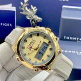 TOMMY HILFIGER CHRONOGRAPH RUBBER STRAP