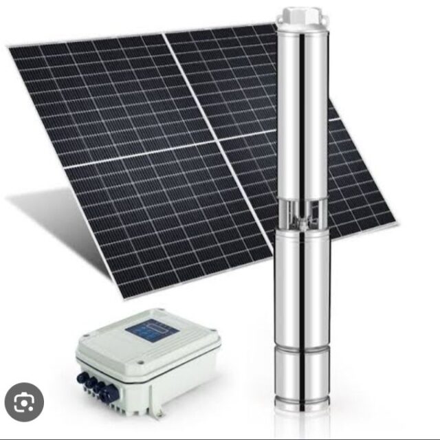 DC solar water pump