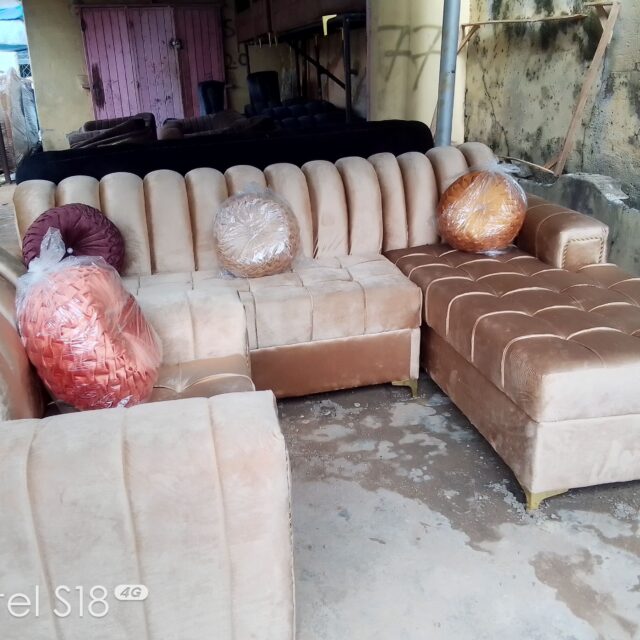 L Shap Living Room Cushion for sale at Ikeja