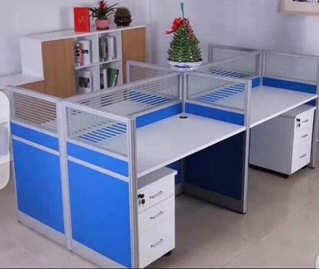 Quality Four Space Work Station for sale at ikeja