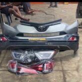 Front and back bumper for sale at ladipo market